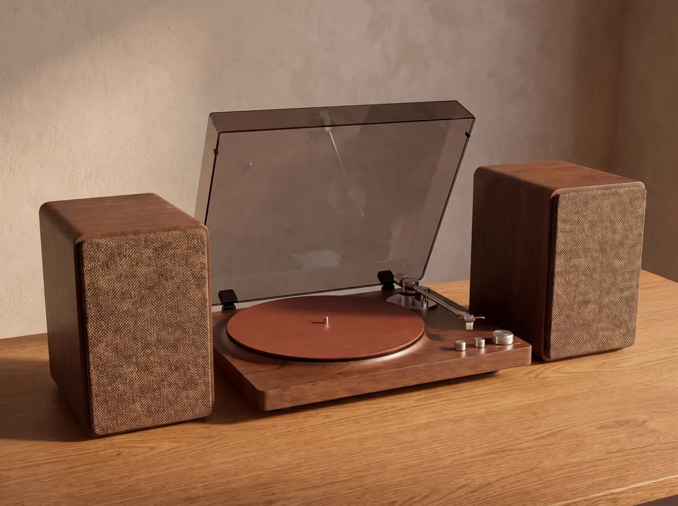 YE-TT2606B — Shown with YE-B344 speakers